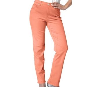 Gloria Vanderbilt Melon Cotton Summer Jeans
